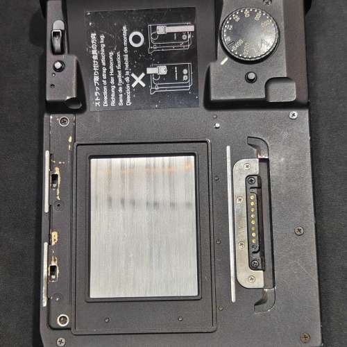 Polaroid contax 645 寶麗來後背 撕拉式後背 抽拉式後背