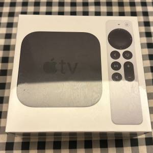 Apple TV 4K HDR 機頂盒 蘋果第6代機頂盒 32G記憶體 100%全新 未曾開封和使用 所有...