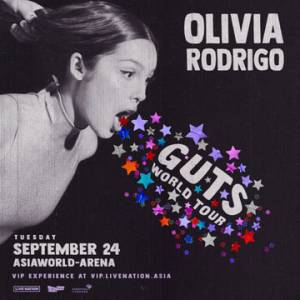 OLIVIA RODRIGO 24/9 VIP 前號 2連 有意歡迎 whatsapp/wechat 85254425047