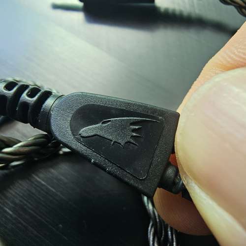 MOON AUDIO - Silver Dragon IEM cable FOR JH AUDIO 2.5 balance 頭