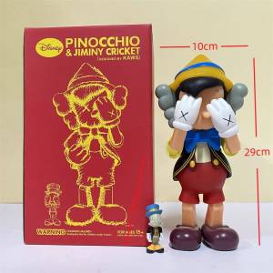 Kaws Pinocchio & Jiminy Cricket Figure 小木偶 激罕