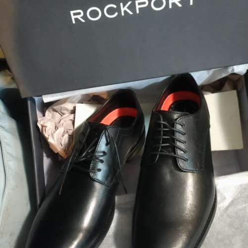 ROCKPORT by adidas 真皮氣墊皮鞋全新男裝  [藍牙手耳機飛利蒲電腦袋返工辦公室書包...