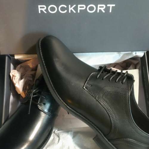 ROCKPORT by adidas 真皮氣墊皮鞋全新男裝  [藍牙手耳機飛利蒲電腦袋返工辦公室書包...