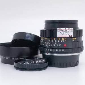 98% New Leitz Elmarit R 35mm F2.8 手動鏡頭, 深水埗門市可購買