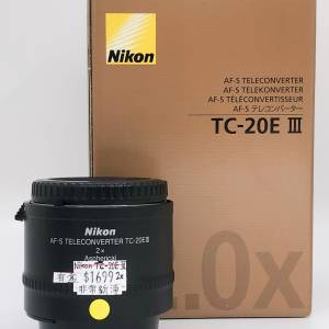 99% New Nikon TC-20EIII 2x Teleconverter 増距鏡, 深水埗門市可購買