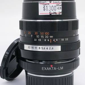 98% New Meyer Optik Orestor 100mm F2.8 手動鏡頭, 深水埗門市可購買