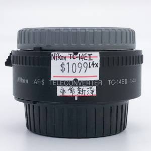 99% New Nikon TC-14EII 1.4x Teleconverter 増距鏡, 深水埗門市可購買