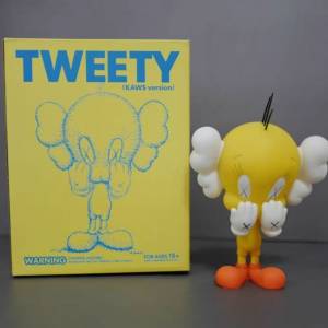 Kaws Tweety Figure 黃色 翠兒 公仔 激罕