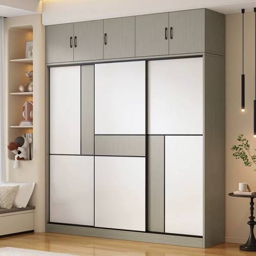 新款大容量衣櫃連頂櫃邊櫃 Wardrobe