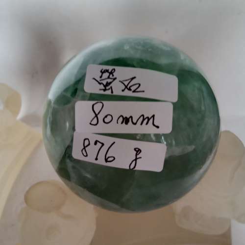 退休商人清理存貨，天然石球大約每克gram 一元, 加送水晶座/平安扣座如照片顯示,兩...