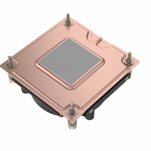 Intel-1U超薄2U2熱管電腦CPU散熱器 服務器12代 i9均熱板純銅鋁鰭片LGA-1700/115X/1...