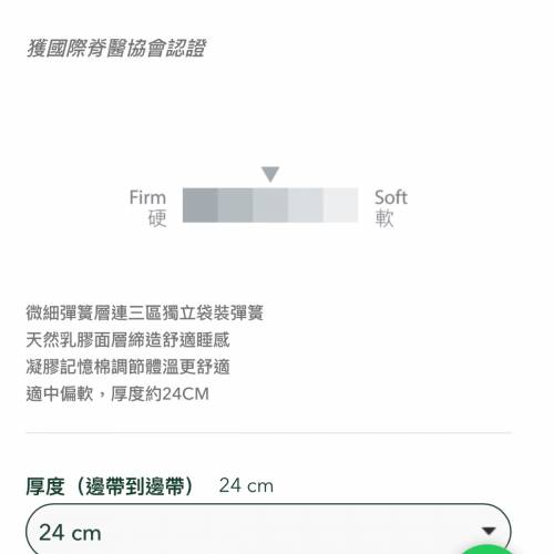 EMMAS Moonstone 5尺 護脊床褥