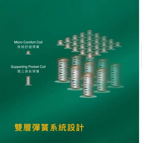 EMMAS Moonstone 5尺 護脊床褥