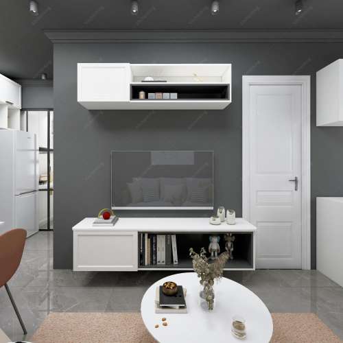 組合型電視櫃訂造 全屋傢俬訂做隱形餐檯廳櫃訂做傢俬工程