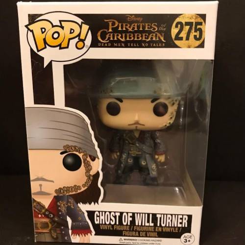 (275) FUNKO POP! Pirates Caribbean ~ Ghost of Will Turner (Vinyl Figure)