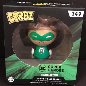 (249) FUNKO DORBZ ~ Super Heroes Green Lantern (Vinyl Figure)