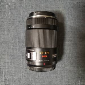 Panasonic Lumix 45-175mm F4-5.6 Power OIS (M43 MFT) + hoods + CPL