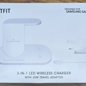 ITFIT 3 IN 1 LED WIRELESS CHARGER with 30W 火牛