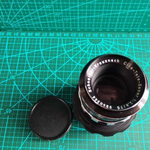 Schneider Cine-Tele-Xenar 75mm F2.8 (1:2 macro) (Fujifilm X mount)