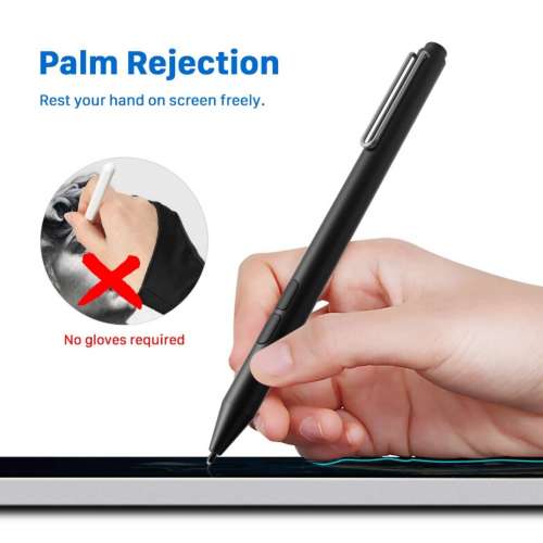 UOGIC F95 SURFACE 通用觸控筆 4096級壓感 電池款 4代 黑色