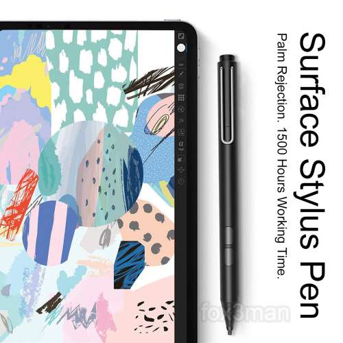 UOGIC F95 SURFACE 通用觸控筆 4096級壓感 電池款 4代 黑色