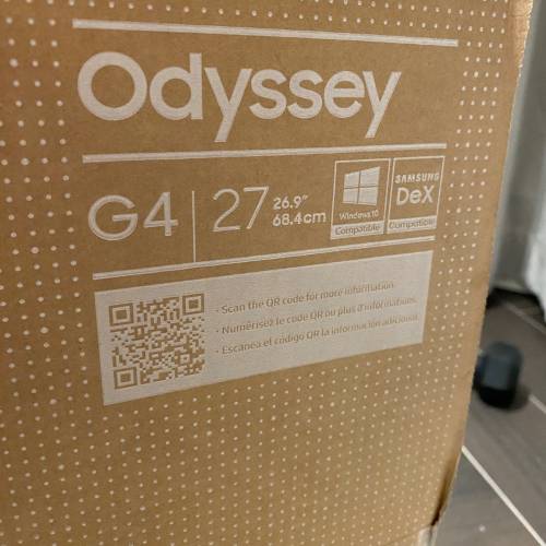Samsung 27” Odyssey G4 Display