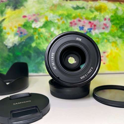 samyang 35mm f1.8 AF 有盒無單