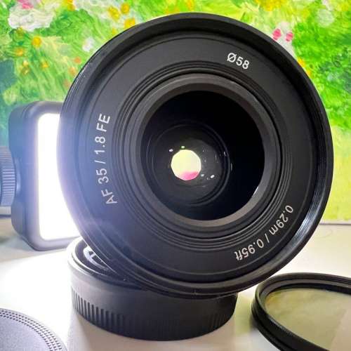 samyang 35mm f1.8 AF 有盒無單