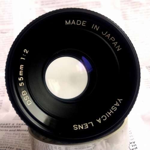 Contax/Yashica lenses 55mm f1:2 金属玻璃镜 - 二手或全新手動對焦鏡頭, 攝影產品 - DCFever.com