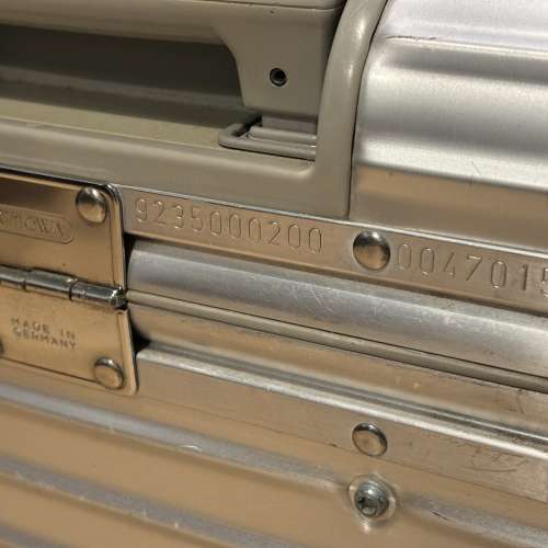 [絕版 Made in Germany] 絕版 Rimowa Pilot Case 2 wheels 機長箱 (pre-LVMH)
