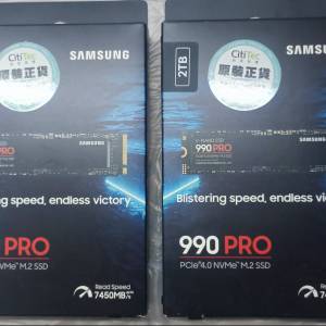 Samsung 990 Pro 2TB X 2件