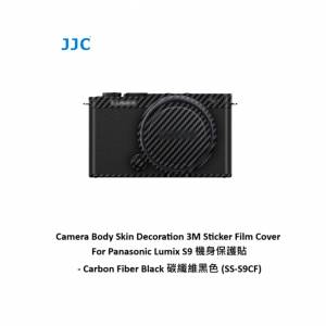 JJC 3M Sticker Film Cover For Panasonic Lumix S9 機身保護貼 - Carbon Fiber Bl...