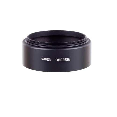 RISE(UK) 52mm Metal Screw-in Standard Lens Hood 金屬遮光罩