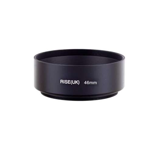 RISE(UK) 46mm Metal Screw-in Standard Lens Hood 金屬遮光罩 - Black