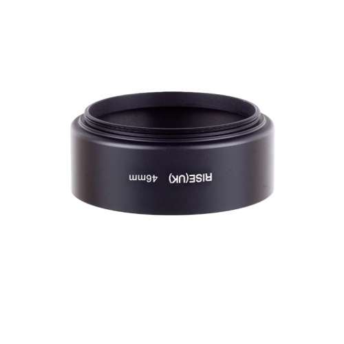 RISE(UK) 46mm Metal Screw-in Standard Lens Hood 金屬遮光罩 - Black