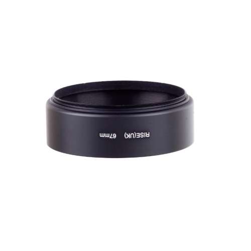 RISE(UK) 67mm Metal Screw-in Standard Lens Hood