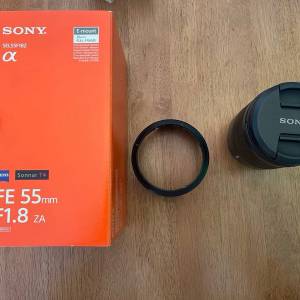 95%新 Sony FE 55mm F1.8 ZA Sonnar T* 定焦鏡頭 SEL55F18Z