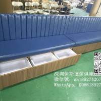 櫃桶餐椅訂造、阻燃防火卡座、茶餐廳西餐廳卡位梳化、掀蓋儲物靠墻梳化、實木防火皮...