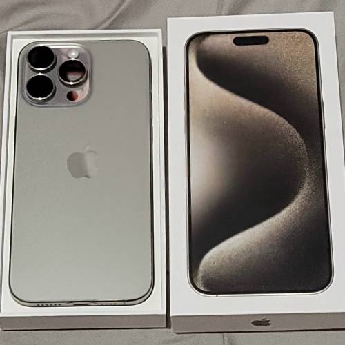 iPhone 15 Pro Max 256G 原色🔺香港行貨🔺