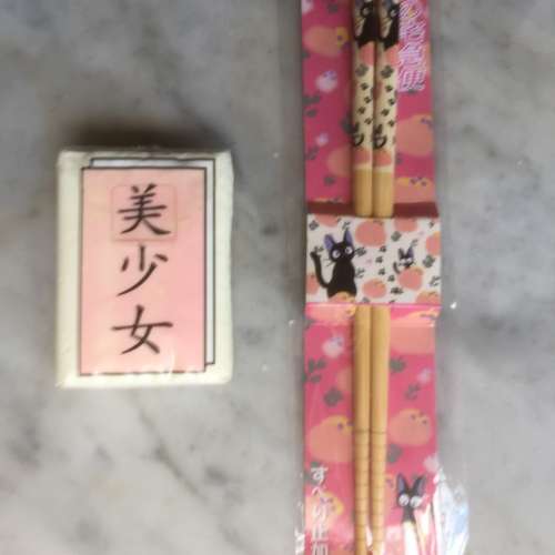 $50 100% 未開封 宮崎駿 魔女宅急便 21cm 木筷子