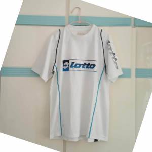 Lotto ~ White Sports Tee · 白色運動短袖衫