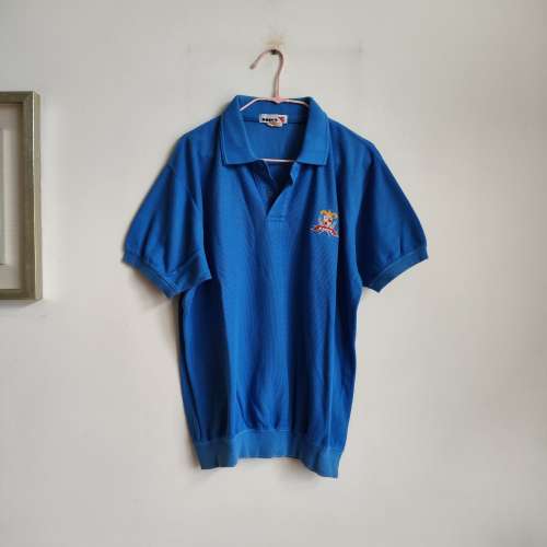 Adidas ~ Blue Polo Shirt · 藍色企領短袖衫