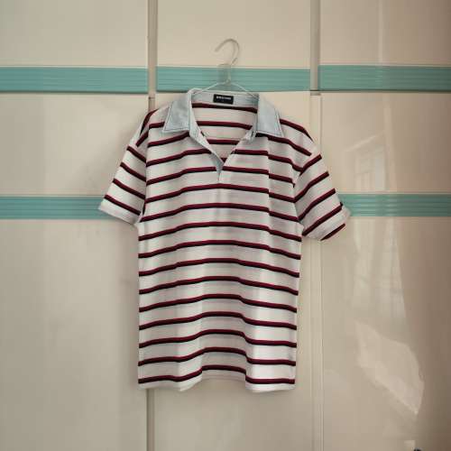 Boston · Horizontal Stripes Polo Shirt ~ 橫間企領短袖衫