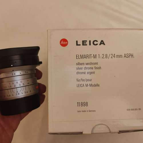 Leica Elmarit 24mm 2.8 silver version