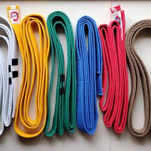 跆拳道, 空手道, 柔道色帶 Takwundao, Karate, Judo color belts