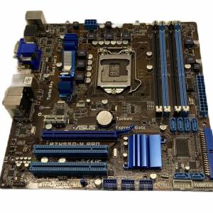 ASUS P7H55D-M PRO Socket 1156 Micro ATX Intel Motherboard + 背板