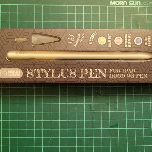 THE HOOD主動式電容觸控筆 iPad 專用 (支援iPad新型號) 無線充電