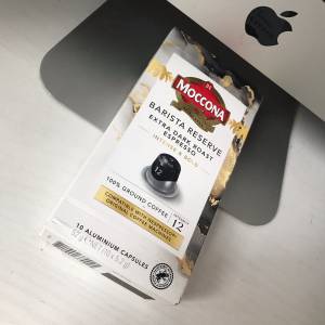 注意, *已過* 最佳享用期 2024.06.06 Capsules Nespresso® MOCCONA Extra Dark Ro...