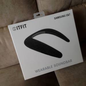 🎧 ITFIT Wearable Soundbar Bluetooth NEW 全新 穿戴式掛頸藍牙喇叭 充電版 肩上 ...