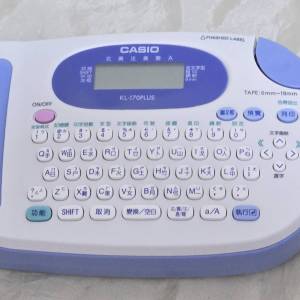 Casio KL170 plus 中英文標籤機